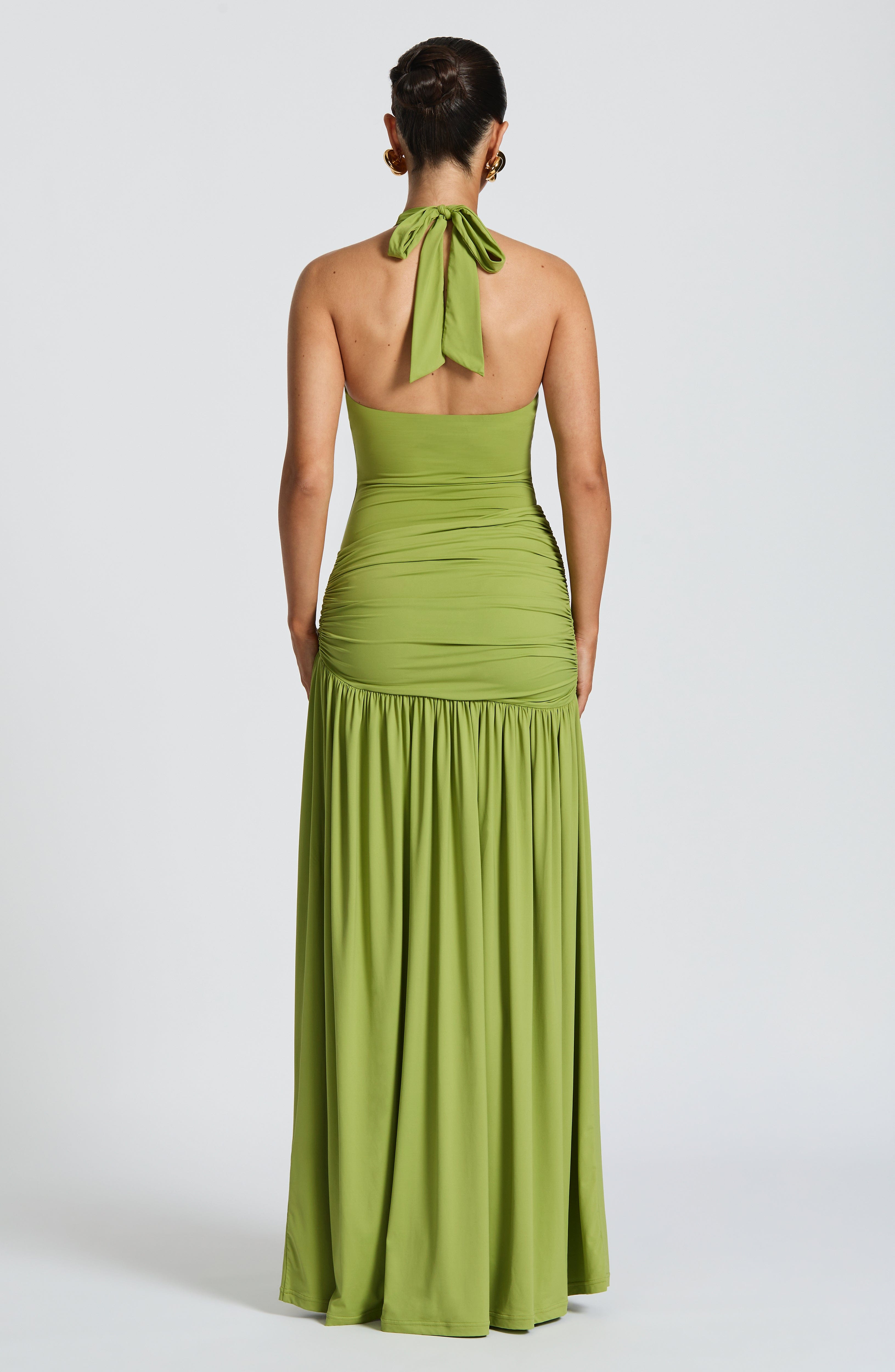 Odele Bodysuit & Saira Maxi Skirt Set  - Olive